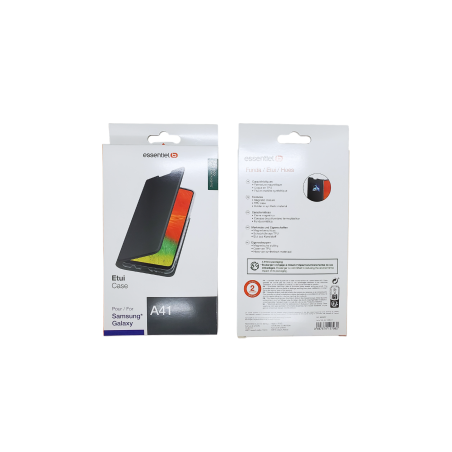 Etui ESSENTIELB pour Samsung Galaxy A41 Noir — Accessoire · Smarty Paris 18e